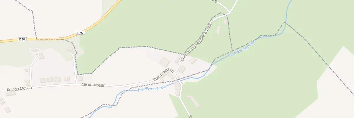 Plan du 23 Rue du Moulin à Tilly-Capelle