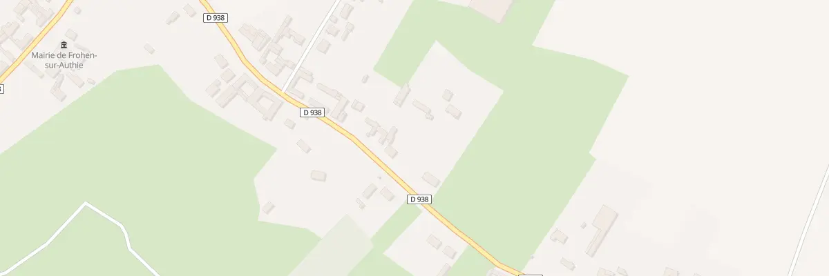 Plan du 410 Rte de Doullens à Frohen-sur-Authie
