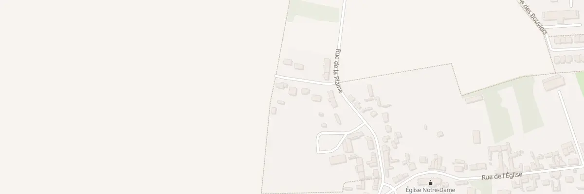 Plan du 4 Les Hallaux de la Plaine à Froissy