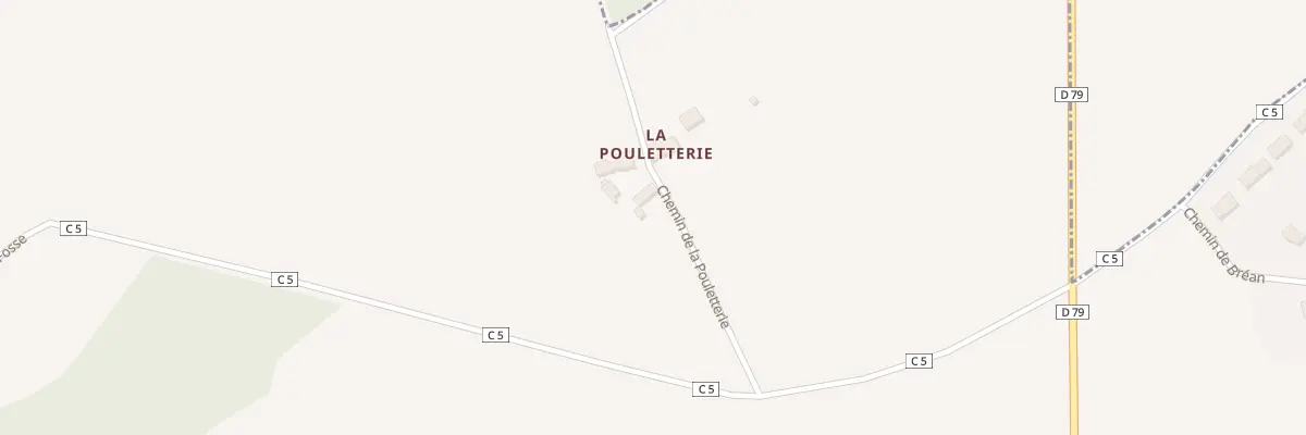 Plan du 79 La Pouletterie à Allouis