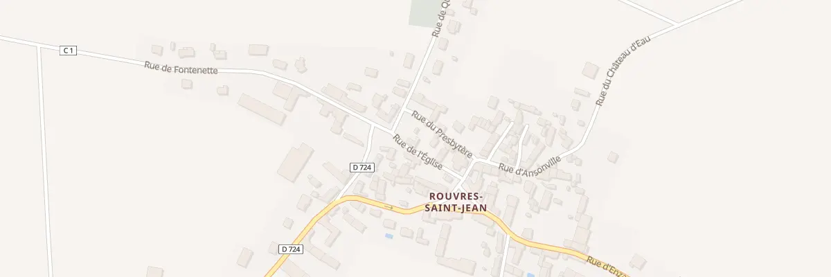 Plan du 3 Rue de l’Eglise à Rouvres-Saint-Jean