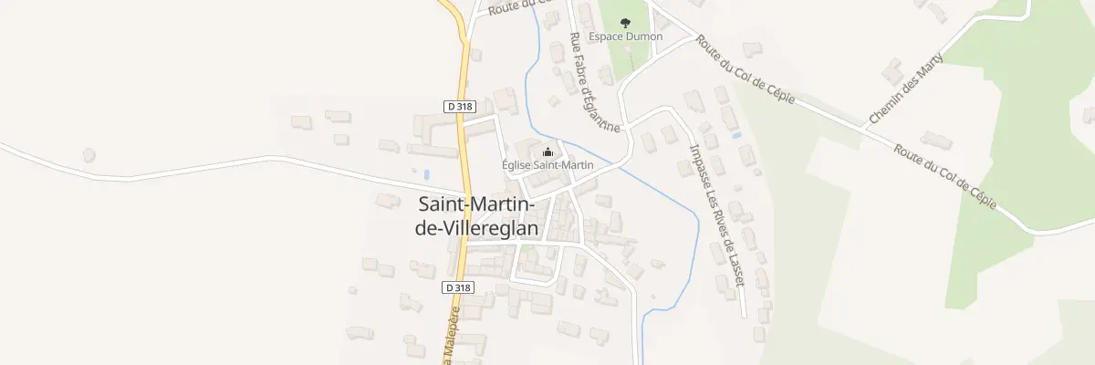 Plan du 29 Le Village à Saint-Martin-de-Villereglan