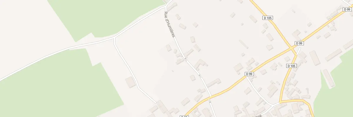 Plan du 5 Rue d’Humières à Œuf-en-Ternois
