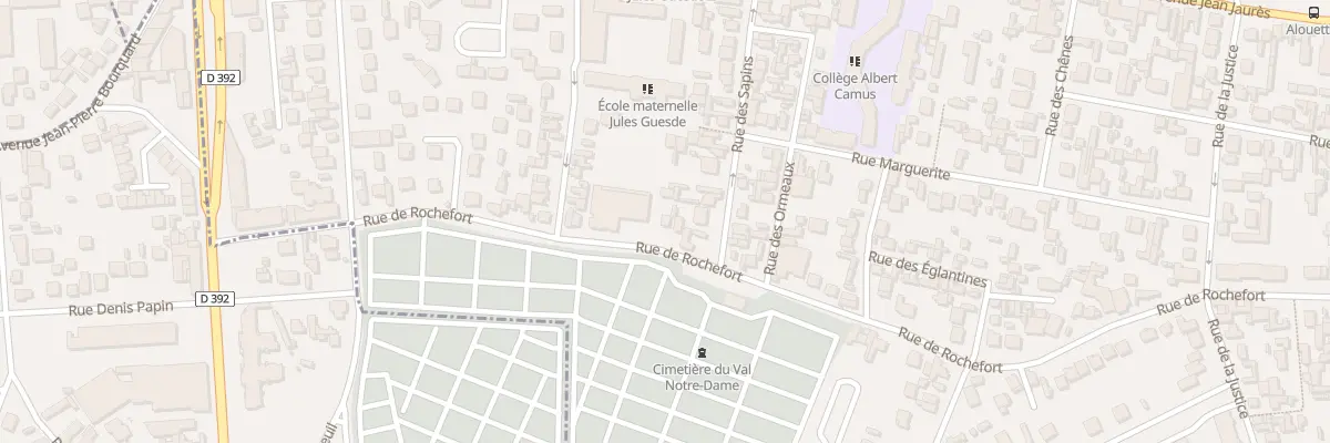 Plan du 118 Rue de Rochefort à Argenteuil
