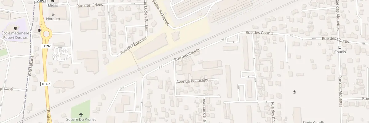 Plan du 177B Rue des Courlis à Argenteuil