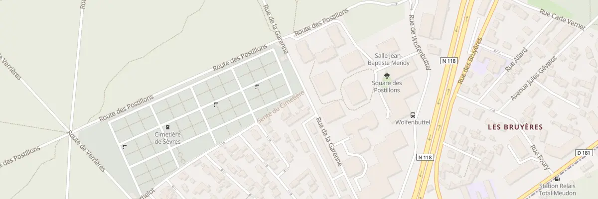 Plan du 46 Rue de la Garenne à Sèvres
