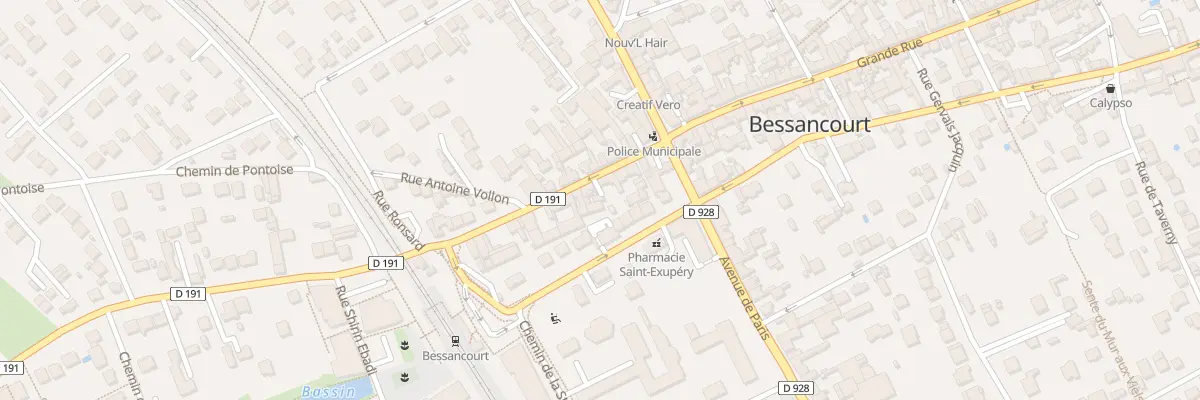 Plan du 13 Rue de la Gare à Bessancourt