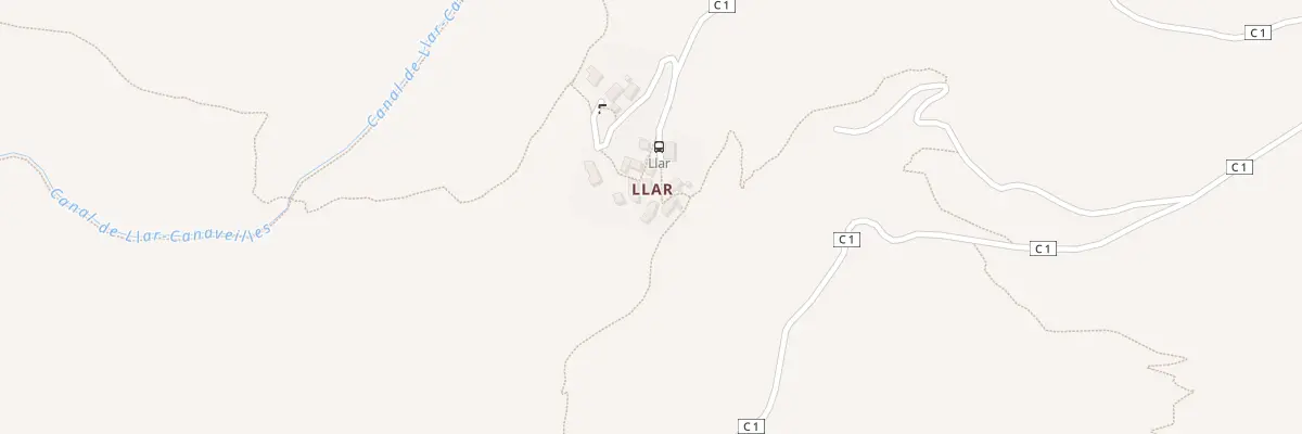 Plan du 9 Village de Llar à Canaveilles