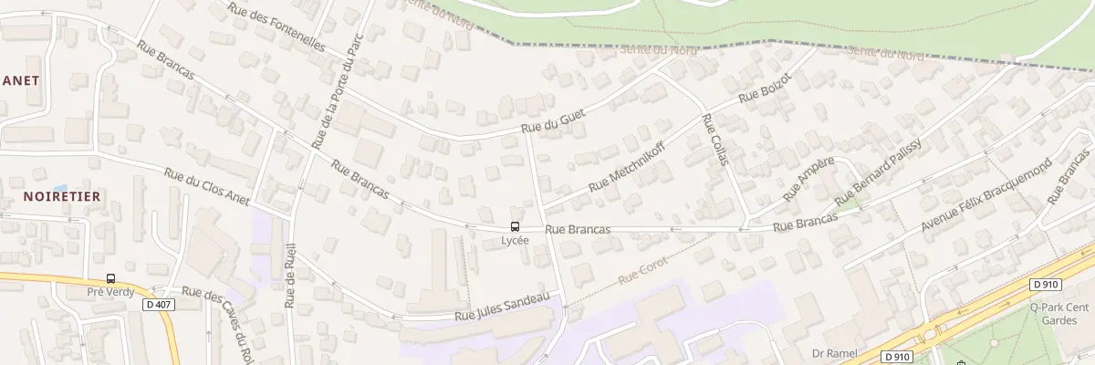 Plan du 24 Rue des Rouillis à Sèvres