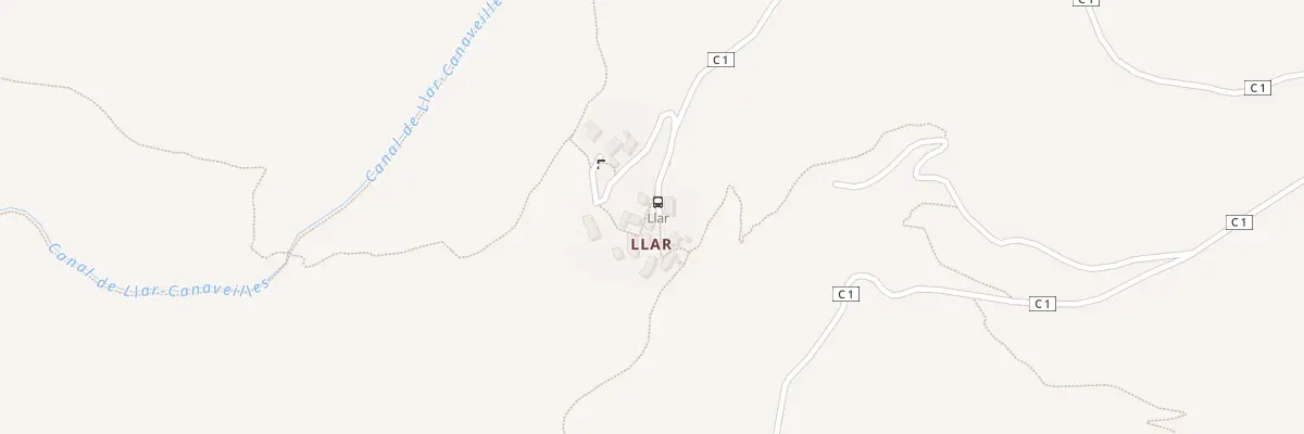 Plan du 9001 Village de Llar à Canaveilles