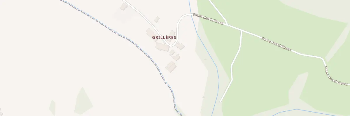 Plan du 5106 Grilleres à Prévinquières