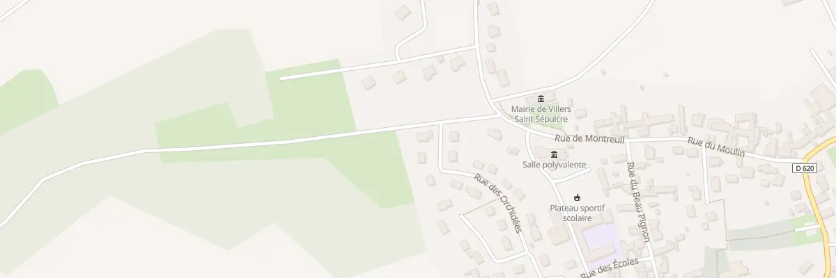 Plan du 15 Rue des Orchidées à Villers-Saint-Sépulcre
