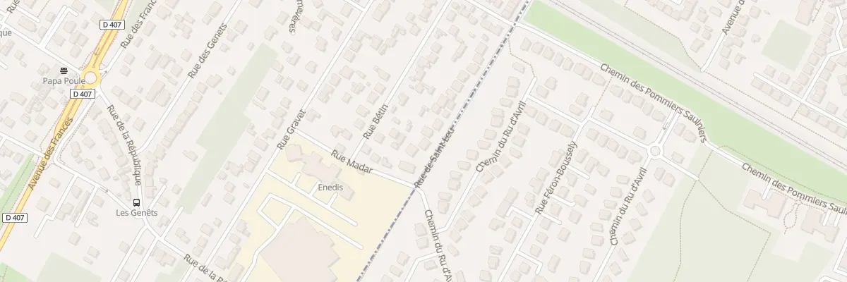 Plan du 6 Rue de Saint-leu à Montigny-lès-Cormeilles