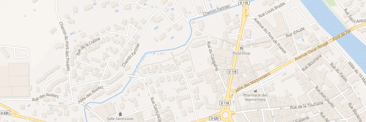 Plan du 9023 Rue Saint-Paul à Limoux