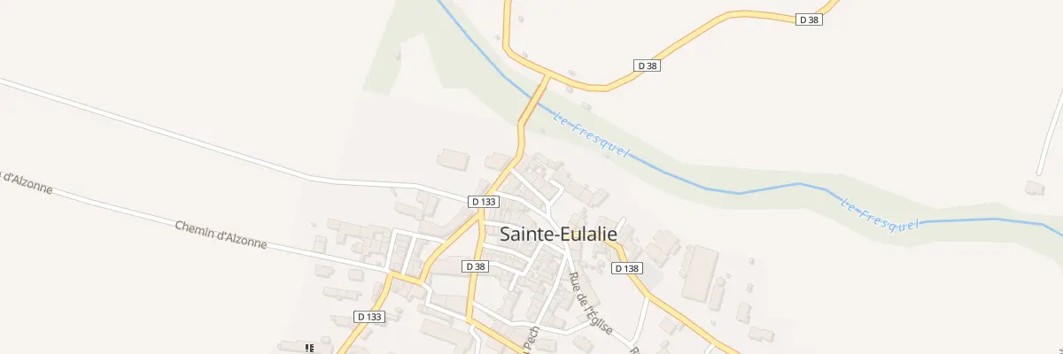 Plan du 3 Rue du Pont à Sainte-Eulalie