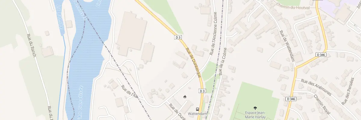 Plan du 31 Rue de Dunkerque à Holque