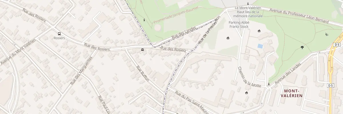 Plan du 130 Rue des Rosiers à Rueil-Malmaison