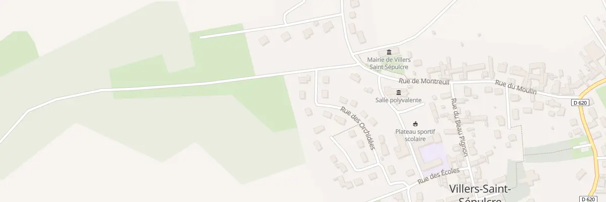 Plan du 13 Rue des Orchidées à Villers-Saint-Sépulcre