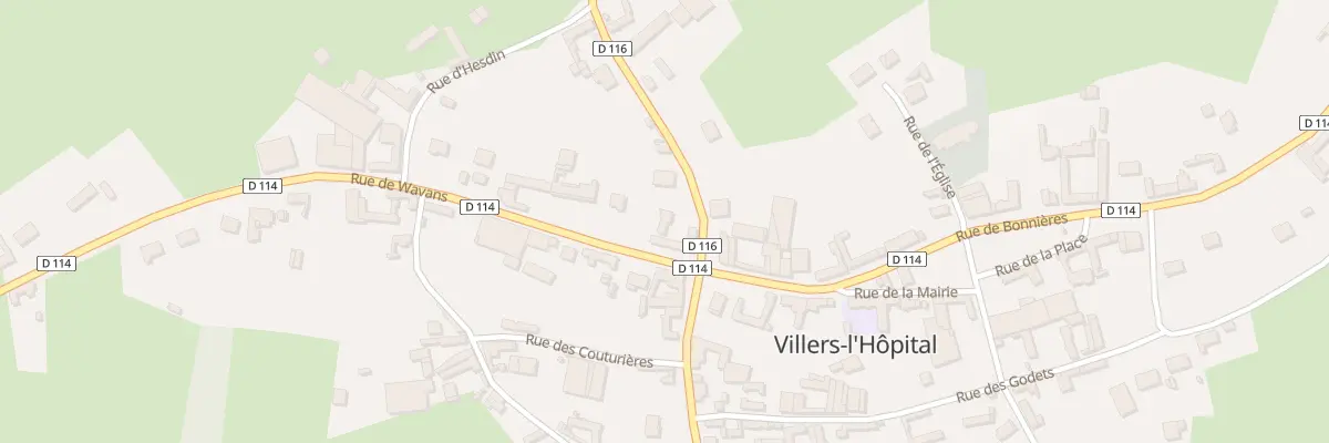 Plan du 21 Rue de Wavans à Villers-l’Hôpital