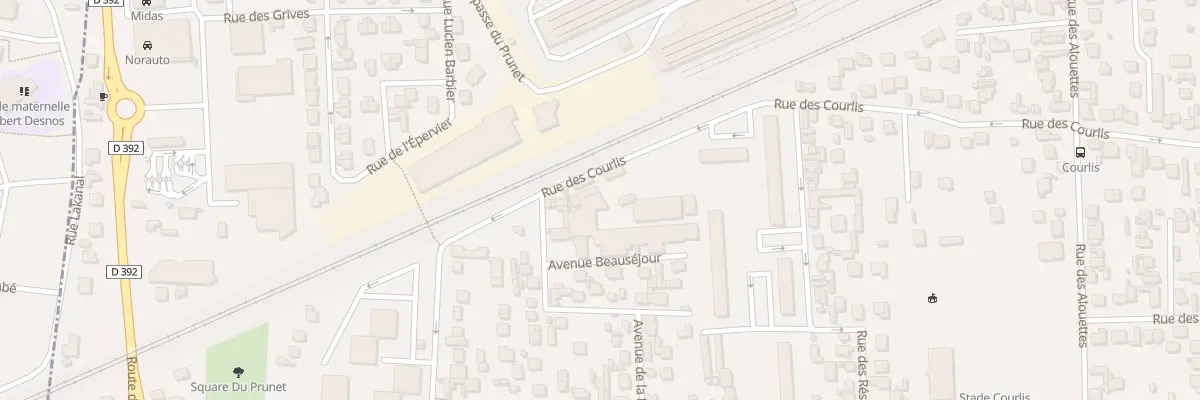 Plan du 175B Rue des Courlis à Argenteuil