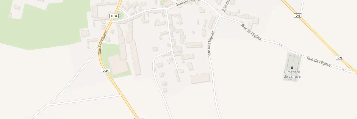 Plan du 9 Rue de l’Horloge à Lafraye