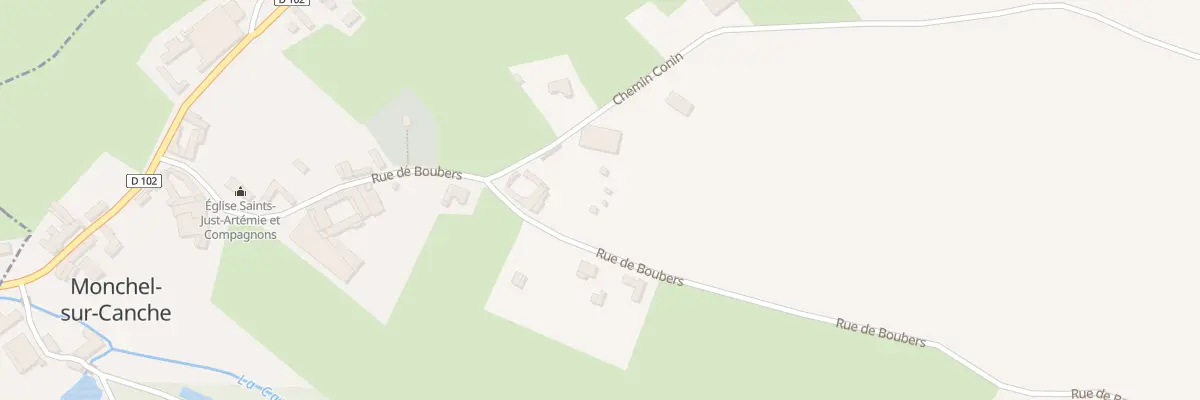 Plan du 17 Rue de Boubers à Monchel-sur-Canche