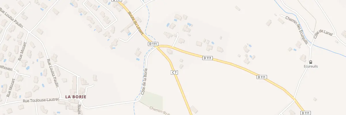 Plan du 5 Côte de Cambon à Cambon