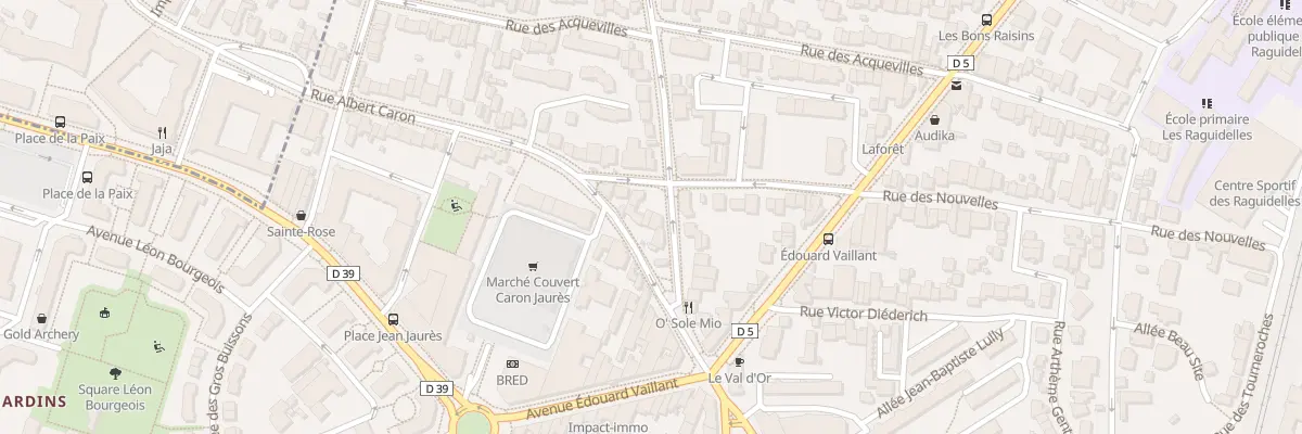 Plan du 85B Rue des Nouvelles à Suresnes