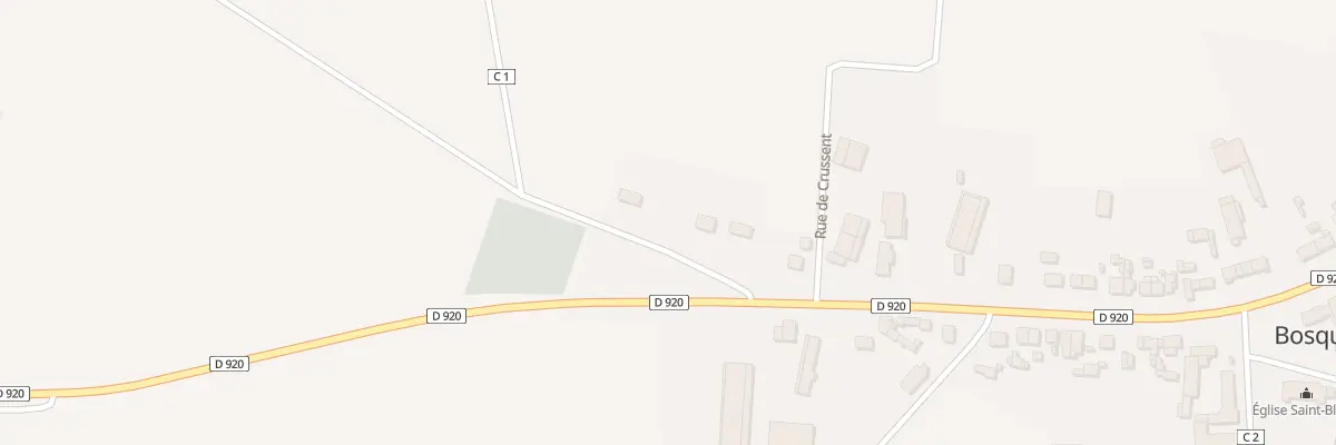 Plan du 6 Che de Tilloy à Bosquel