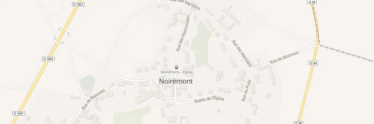 Plan du 11 Pl de l’Eglise à Noirémont