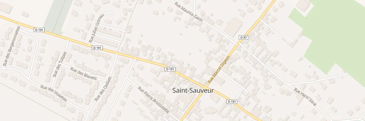 Plan du 86 Rue Roger Salengro à Saint-Sauveur