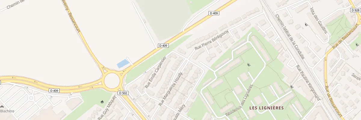 Plan du 31 Rue Marguerite Houdy à Taverny