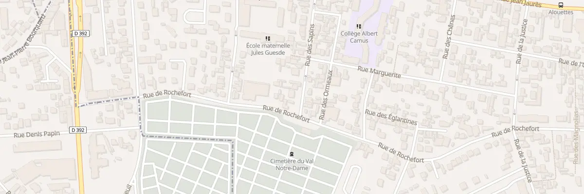 Plan du 40 Rue des Sapins à Argenteuil
