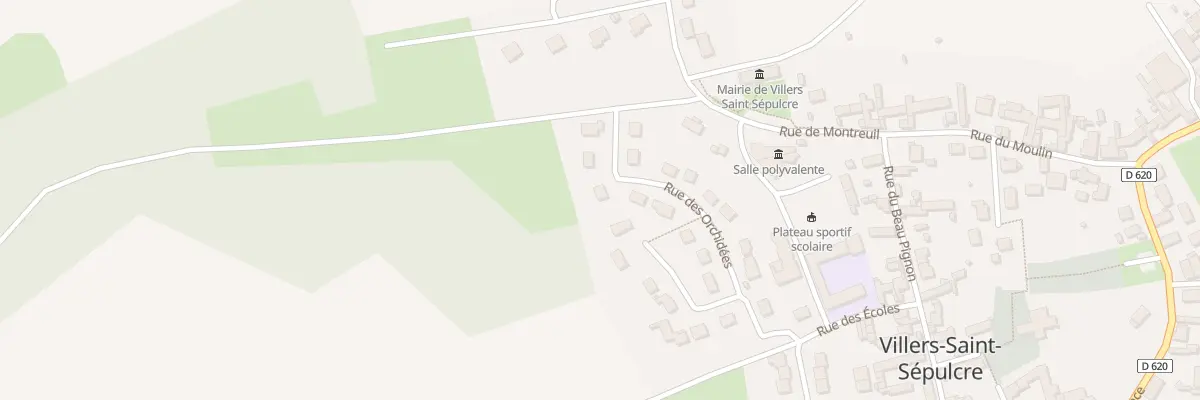 Plan du 11 Rue des Orchidées à Villers-Saint-Sépulcre