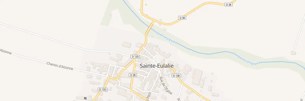 Plan du 3 Imp des Lilas à Sainte-Eulalie