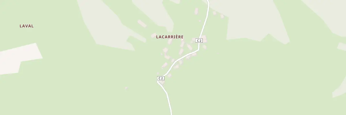 Plan du 12 Lacarriere au Rouget-Pers