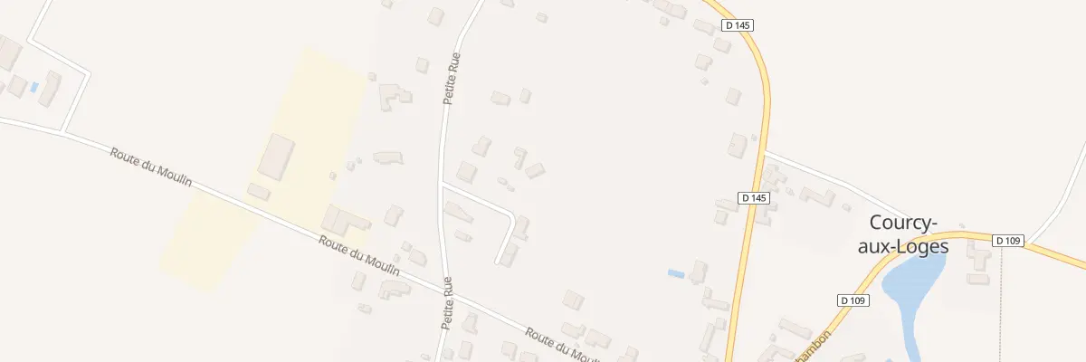 Plan du 11B Ptr Petite Rue à Courcy-aux-Loges