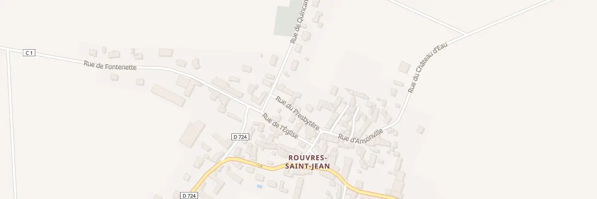 Plan du 5 Rue du Presbytère à Rouvres-Saint-Jean
