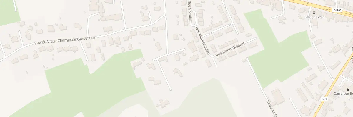 Plan du 217 Imp Vieux Chem de Gravelines à Loon-Plage