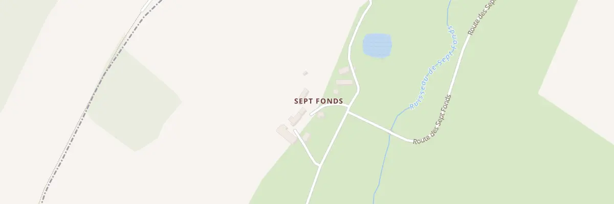 Plan du 39 Sept Fonds à Saint-Jeanvrin