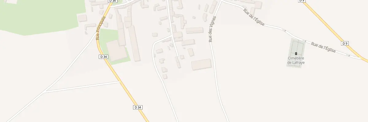Plan du 11 Rue de l’Horloge à Lafraye