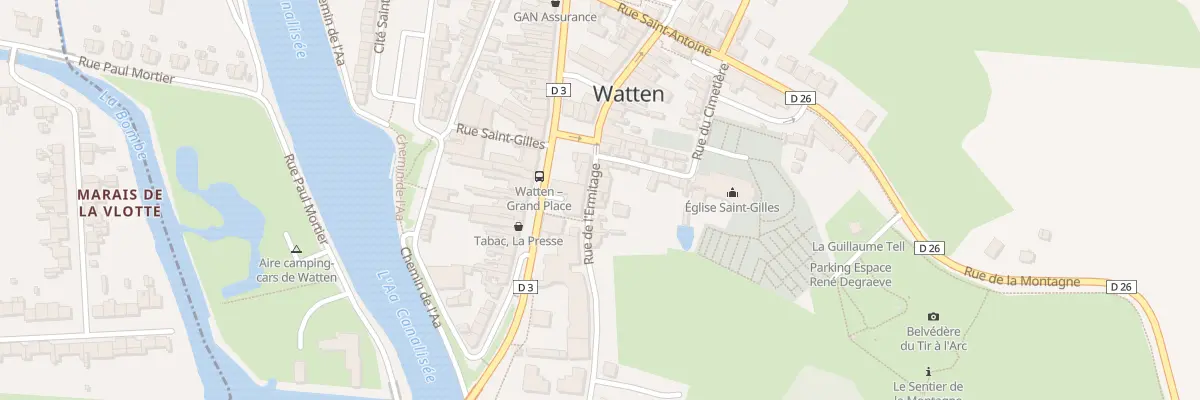 Plan du 7B Rue de l’Ermitage à Watten