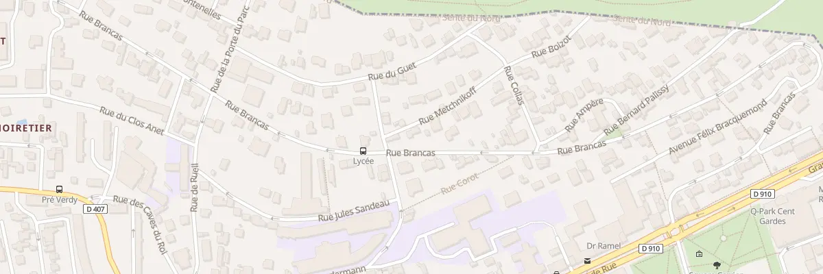 Plan du 64 Rue Brancas à Sèvres
