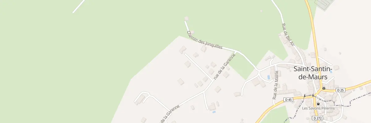 Plan du 6012 Garenne à Saint-Santin-de-Maurs