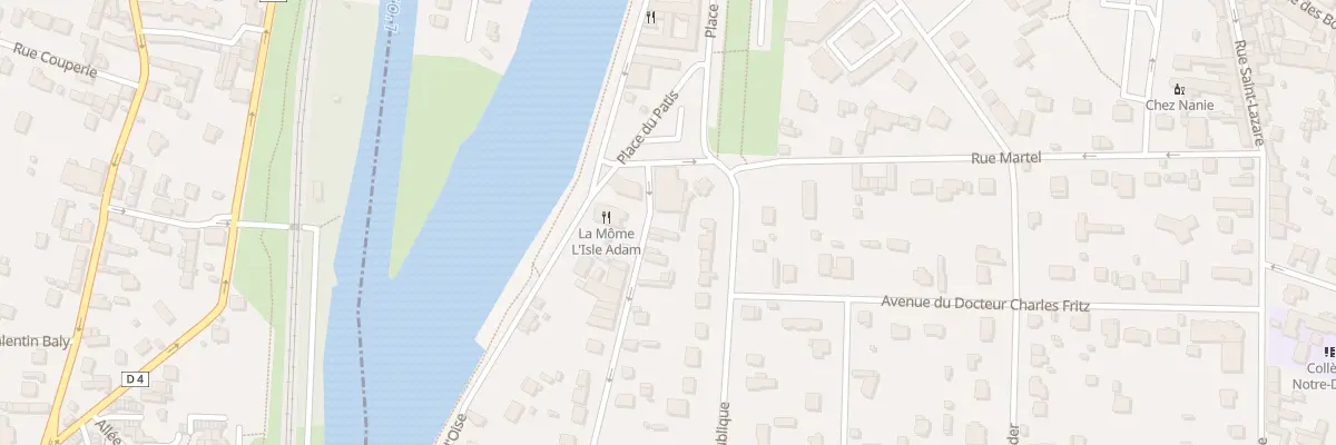 Plan du 1 Rue Nouvelle à L’Isle-Adam