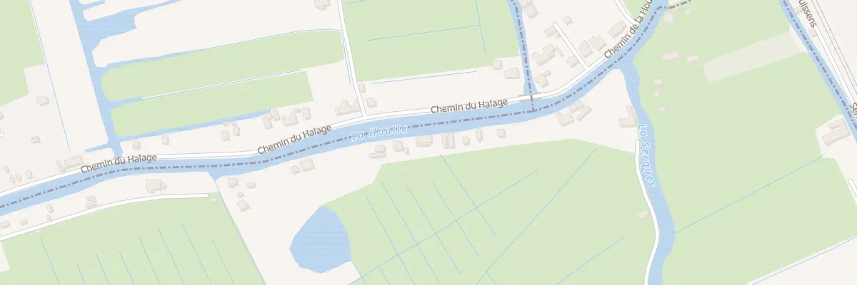 Plan du 5207 Rue du Rivage à Serques