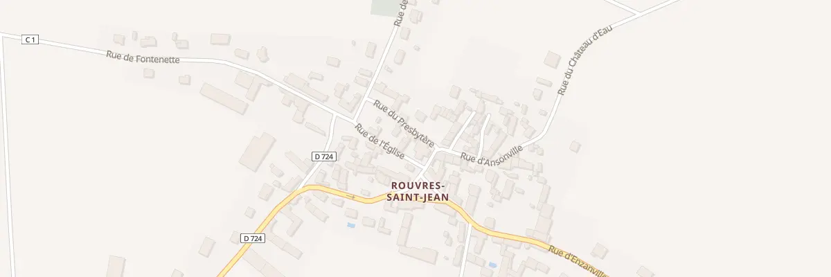 Plan du 2B Rue du Presbytère à Rouvres-Saint-Jean