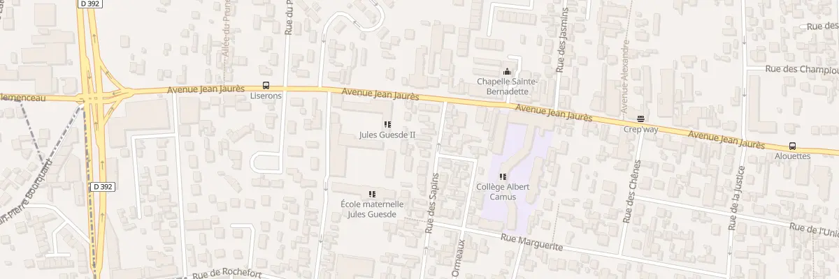 Plan du 8 Rue des Sapins à Argenteuil
