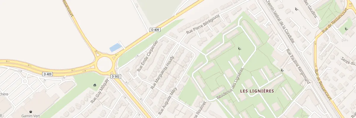 Plan du 34 Rue Marguerite Houdy à Taverny