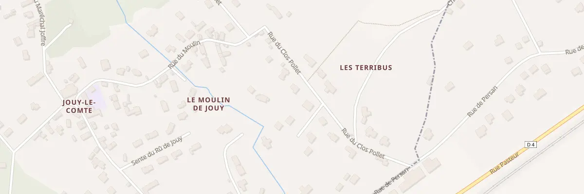 Plan du 11 Rue du Clos Pollet à Parmain